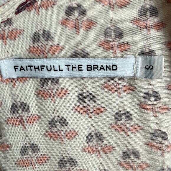 Faithfull the Brand white Sands Romper size S - Picture 4 of 5